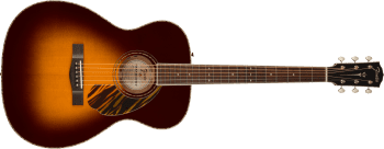 Fender PO-220E Orchestra, Ovangkol Fingerboard, 3-Tone Vintage Sunburst