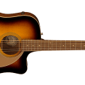 Fender Redondo Player, Walnut Fingerboard, Gold Pickguard, Sunburst