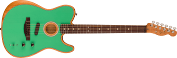 Fender Acoustasonic Player Telecaster, Rosewood Fingerboard, Sea Foam Green