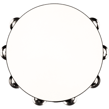 Meinl TAH2WB Tamburin m.skinn (goat), 2 row