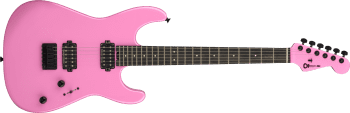 Charvel Pro-Mod Plus San-Dimas Style 1 HH HT E, Ebony Fingerboard, Platinum Pink