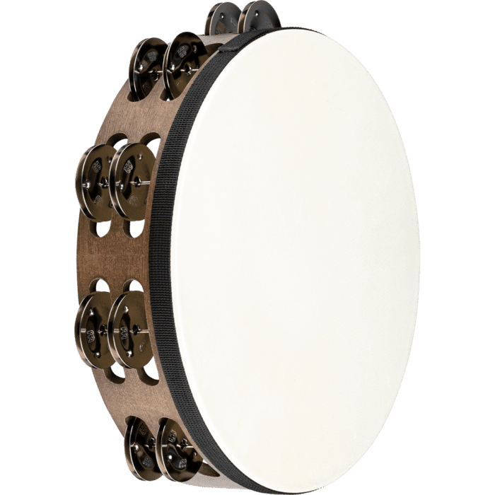 Meinl TAH2WB Tamburin m.skinn (goat), 2 row