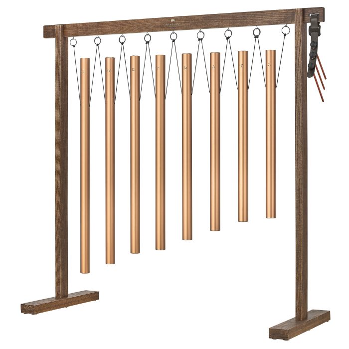 Meinl SBTSETM Sound Bath Tube Chimes Set, 8 Pcs.
