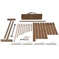 Meinl SBTSETSOL Sound Bath Tube Chimes Solfeggio Set, 9 Pcs.