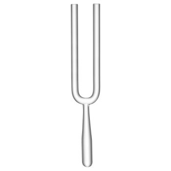 Meinl SOLCTF396 Solfeggio Crystal Tuning Fork, 396 Hz