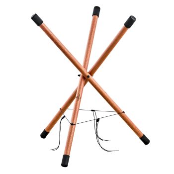 Meinl MHPSM Handpan/Tongue Drum Wood Stand, Medium