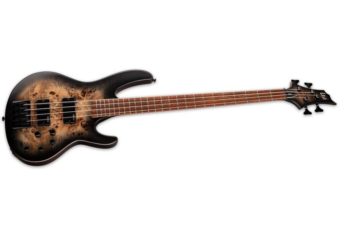 Ltd D-4 BPBLKNBS BLACK NATURAL BURST SATIN