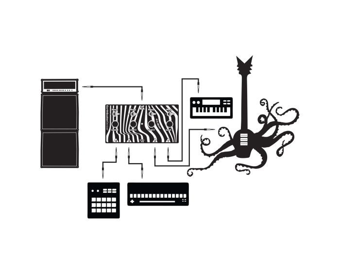 EarthQuaker Device Four to One Mixer