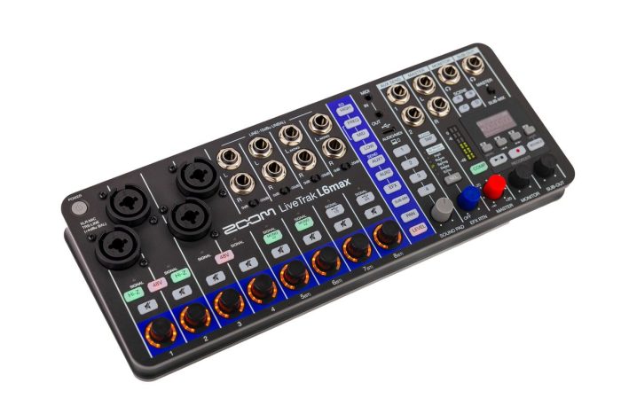 Zoom LiveTrak L6 10-Track Digital Mixer / Recorder