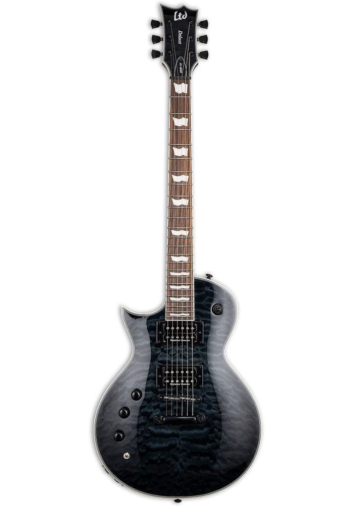 Ltd EC-1000 PIEZO STBLK LH SEE THRU BLACK