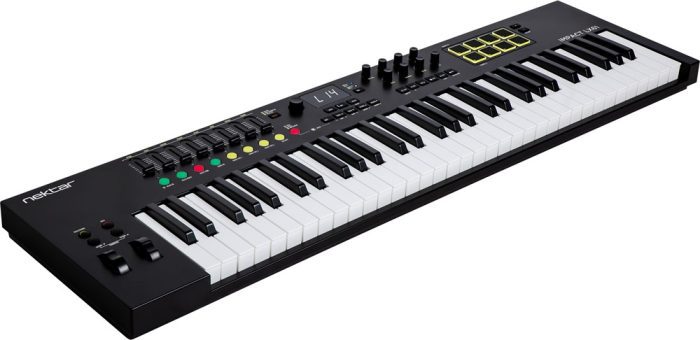 Nektar Impact LX61mk3 - MIDI keyboard, 61 keys, pads, faders & encoders