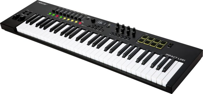 Nektar Impact LX61mk3 - MIDI keyboard, 61 keys, pads, faders & encoders