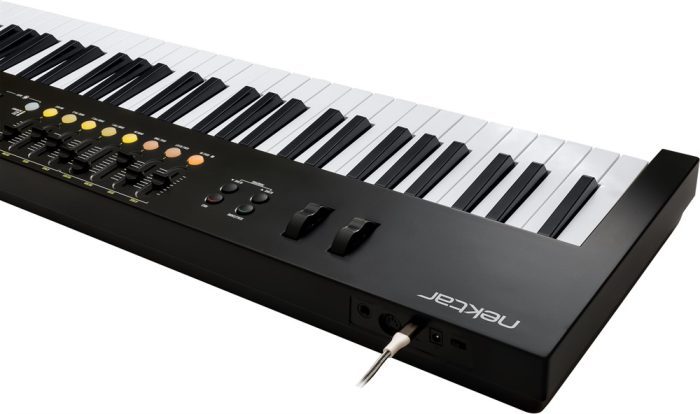 Nektar Impact LX88mk3 - MIDI keyboard, 88 semi-weighted keys, pads, faders & encoders