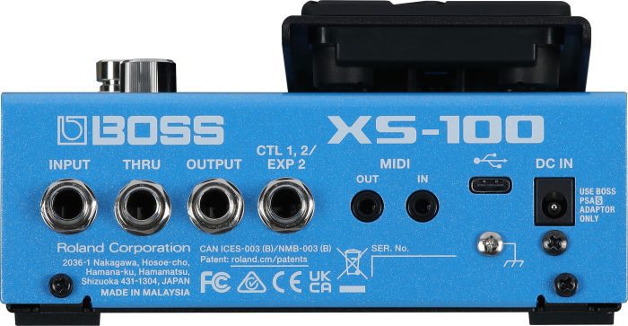 Boss XS-100 PITCH SHIFTER WITH EXPRESSION PEDAL