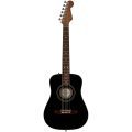 Fender DE Redondo Mini with Bag, Walnut Fingerboard, Black Top