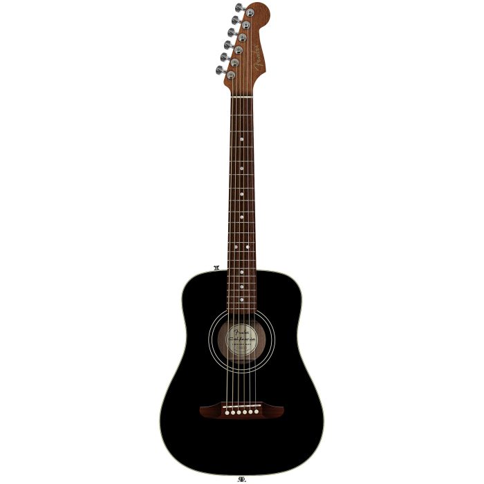 Fender DE Redondo Mini with Bag, Walnut Fingerboard, Black Top