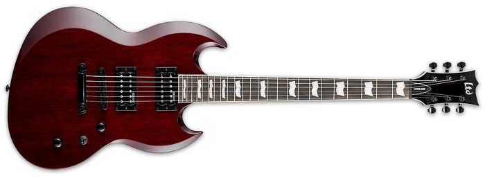 Ltd VIPER-256 STBC SEE THRU BLACK CHERRY