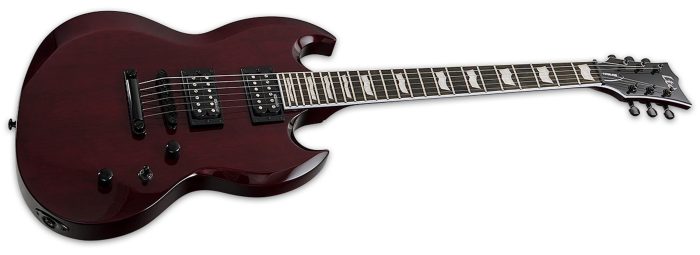 Ltd VIPER-256 STBC SEE THRU BLACK CHERRY