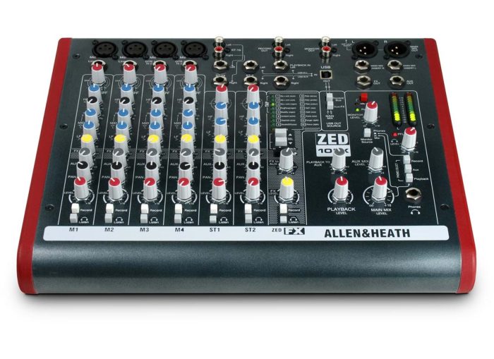 Allen-Heath ZED-10FX 4 Mono 2 Stereo with USB