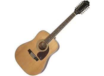Epiphone DR-212  (Square Shoulder 12-string) Natural Acoustics