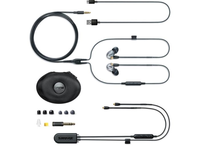 Shure SE425 Earphones RMCE-BT2 Bluetooth 5 - SILVER