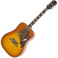 Epiphone Dove Studio (Acoustic/Electric w/ Fishman SoniTone) Violinburst Acoustics