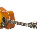 Epiphone Dove Studio (Acoustic/Electric w/ Fishman SoniTone) Violinburst Acoustics