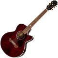 Epiphone EJ-200SCE Coupe Wine Red Acoustics