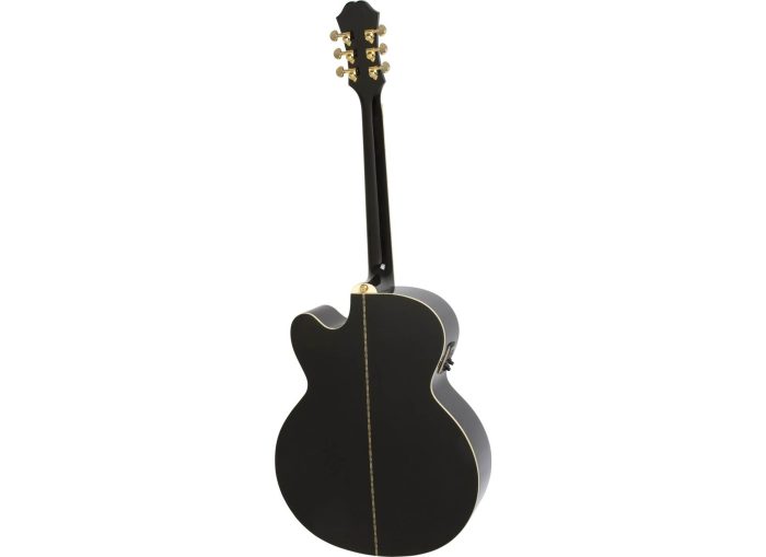 Epiphone EJ-200SCE (Solid Top) Black Acoustics