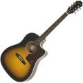 Epiphone AJ-210CE Incl Hard Case Vintage Sunburst Acoustics