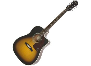 Epiphone AJ-210CE Incl Hard Case Vintage Sunburst Acoustics