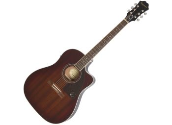 Epiphone AJ-220SCE Mahogany Burst Acoustics