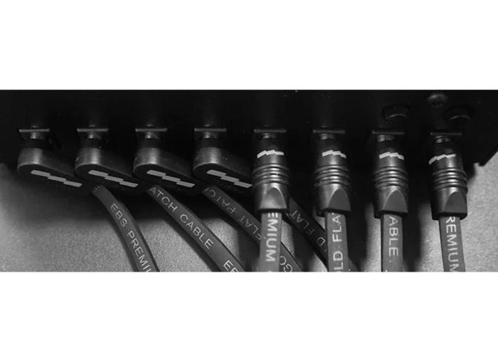 Ebs DC1-18 90/90, Flat Power Cable 18 cm