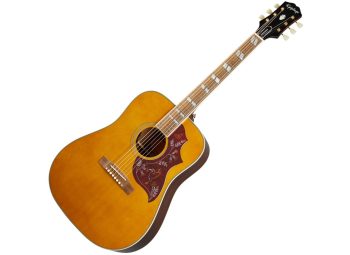 Epiphone Hummingbird All Solid Wood Aged Natural Antique Gloss Inspired by Gibson