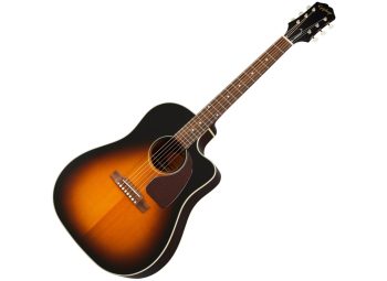 Epiphone J-45 EC All Solid Wood Aged Vintage Sunburst Gloss Inspired by Gibson