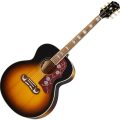 Epiphone J-200 All Solid Wood Aged Vintage Sunburst Gloss Inspired by Gibson