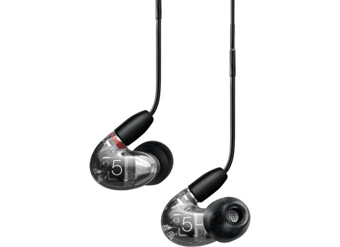 Shure Aonic 5 3BA EARPHONE,CLEAR with RMCE-UNI