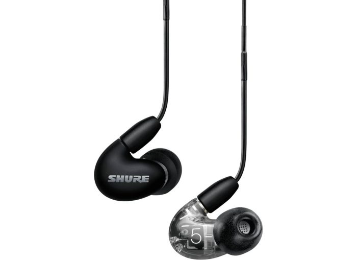 Shure Aonic 5 3BA EARPHONE,BLACK with RMCE-UNI