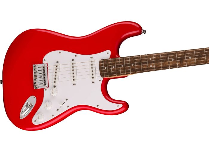 Squier Stratocaster HT, Laurel Fingerboard, White Pickguard, Torino Red