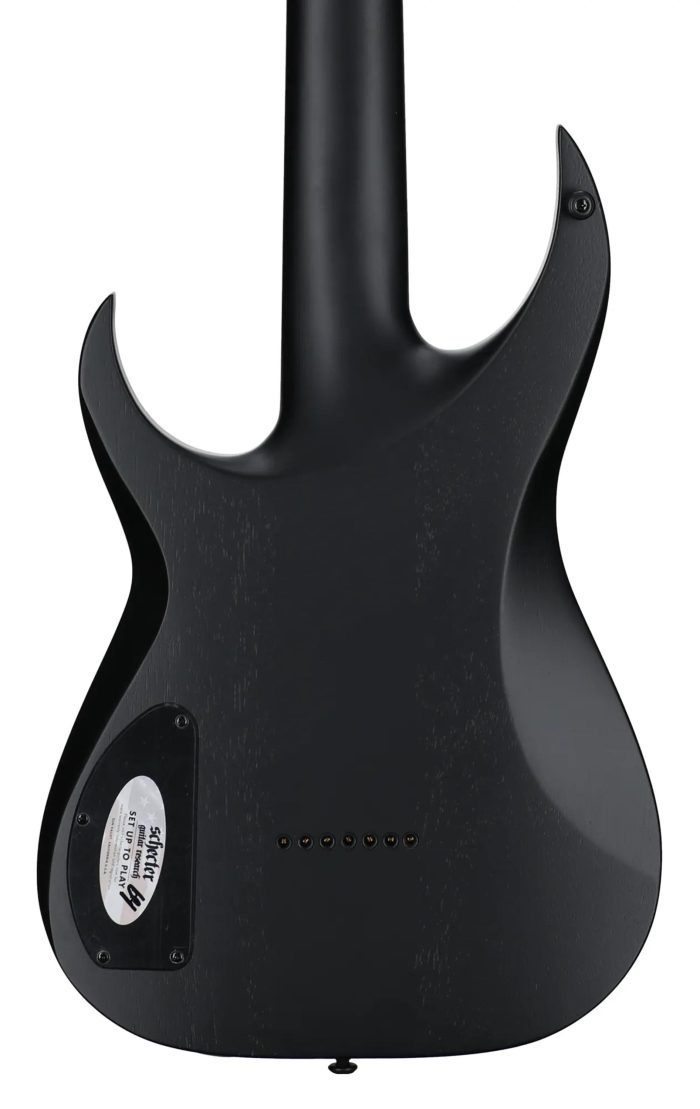 Schecter KM-7 MK-III EX SATIN BLACK OPEN PORE SBOP