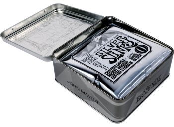 Ernie-Ball Eb-3818 John Mayer Silver Slinky - Tin Pack