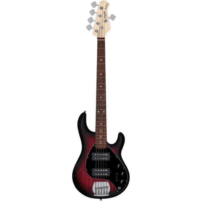 Sterling By Music Man Ray5HH Ruby Red Satin