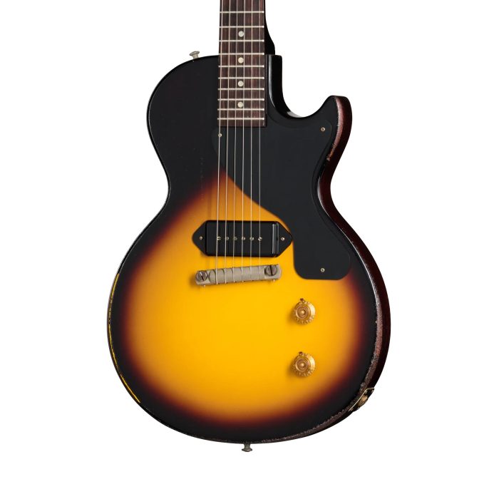 Gibson 1957 Les Paul Junior Single Cut Reissue Heavy Aged Vintage Sunburst