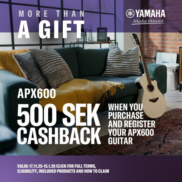Yamaha APX600FM Amber