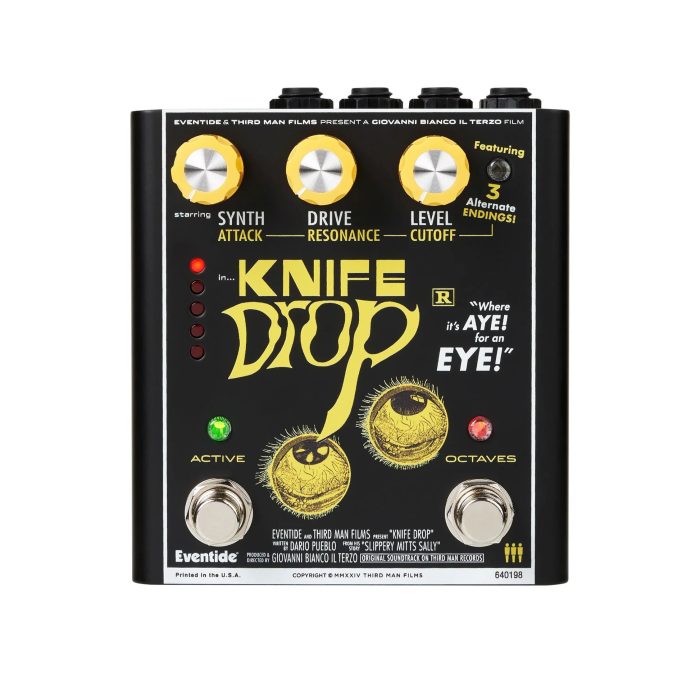 Eventide Knife Drop Sub-Octave Fuzz With Synth Fx