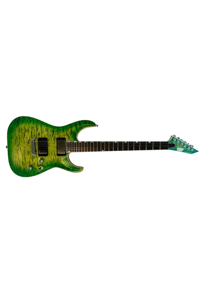 Esp Horizon 2 Qm Lime Burst Satin Emg Ch