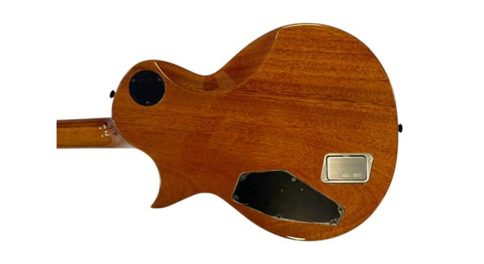 Esp Eclipse Qm Dark Blue Sundburst Emg Bh