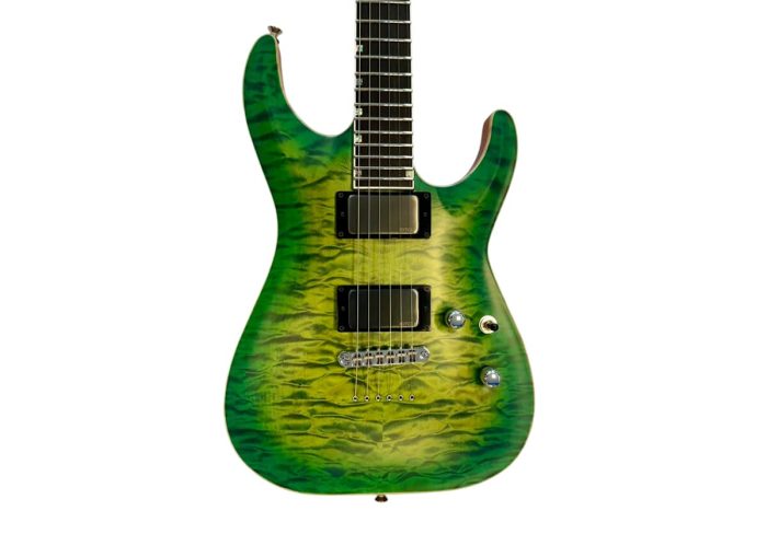 Esp Horizon 2 Qm Lime Burst Satin Emg Ch