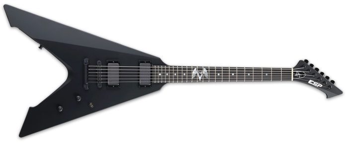 Esp Vulture Black Satin James Hetfield Signature Series