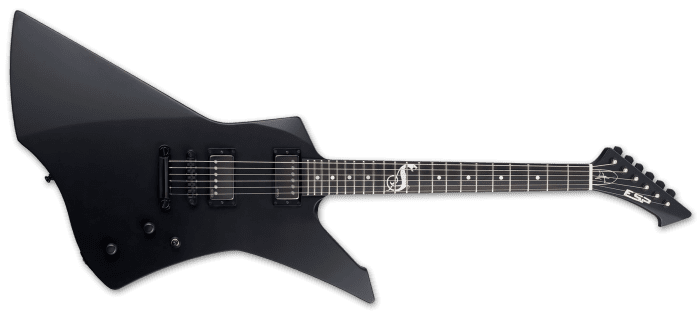 Esp Snakebyte Black Satin James Hetfield Signature Series